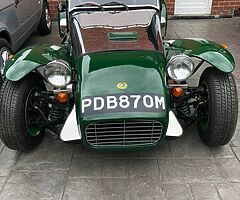 1973 Robin Hood S7 1.3 kit car
