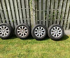 4 new 15” tires