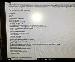 2015 Mercedes sprinter race van - Image 7/9