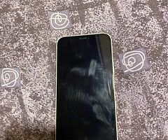 iphone 12 White 64GB whit box free sim