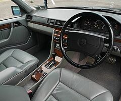 Mercedes w124 
Ex USA embassy car in Ireland