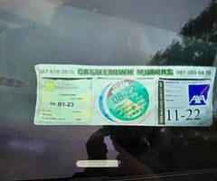 Driving perfect nct /09/01/23/ tax till /08/22 petrol