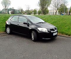 2007 Toyota Auris 1.4Diesel NCT end of Year