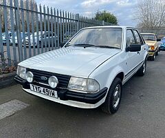 1981 mk3 Ford Escort 1.3 Ghia