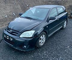 Toyota Corolla d4d for breaking