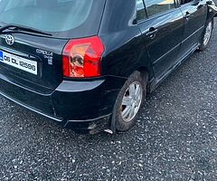 Toyota Corolla d4d for breaking