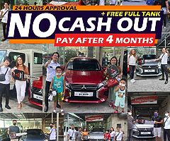 SURE APPROVAL | NO CASH OUT | PAY AFTER 4 MONTHS | 2 VALID IDS | MITSUBISHI CARS | FREE FULL TANK