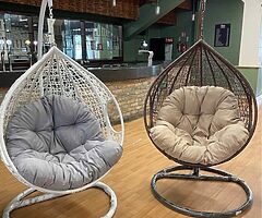 EGG SWING CHAIR + XXL CUSHIONS  - DELIVERY 