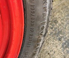 SPARE TYER 17 FOR PEUGEOT 407