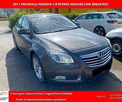 2011 VAUXHALL INSIGNIA 1.8 PETROL ELITE FOR BREAKING! - Image 4/4