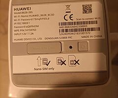 4G Huawei Mobile Router