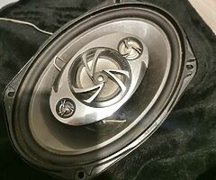 JBL Sub pioneer speakers two Amps