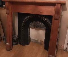 Complete fireplace