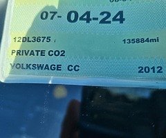 2012 VW CC 2.0TDI. nct 04/2024 - Image 9/10