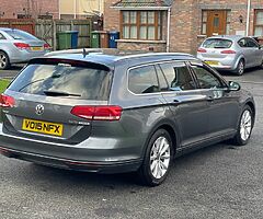 Grey 2015 Volkswagen Passat Estate 2.0TDI SE Business Edition Bluemotion for sale may swap or P/X - Image 7/10