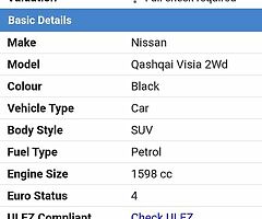 Nissan qashai 2008 1.6 petrol
Audi a4 2005 1.9 tdi
Seat leon 2005 1.4 petrol - Image 5/6