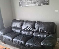 3+2 leather sofa
