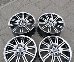 E46 m3 genuine 19 inch alloys