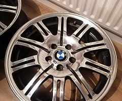 E46 m3 genuine 19 inch alloys - Image 5/9
