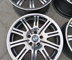 E46 m3 genuine 19 inch alloys - Image 9/9