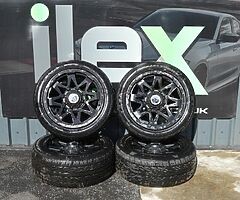 Wolfrace ford ranger fitment alloys on 275/40/20 road tyres