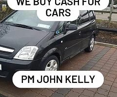 We buy cash for cars