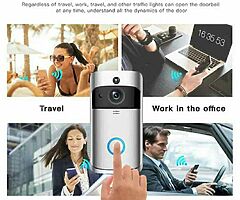 Smart Doorbell Camera Video Surveillance System Night Vision Full Hd