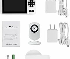 85 eur Baby Monitor with camera 3.5 inch HD Screen, Video Baby Monitor with Camera and Audio