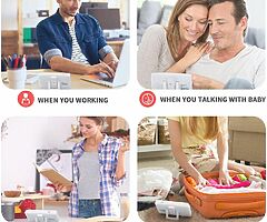 85 eur Baby Monitor with camera 3.5 inch HD Screen, Video Baby Monitor with Camera and Audio - Image 3/8