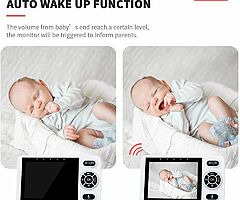 85 eur Baby Monitor with camera 3.5 inch HD Screen, Video Baby Monitor with Camera and Audio - Image 5/8