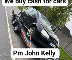 We buy cash for cars