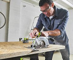 Ryobi R18CS-0 ONE+ 18 V Cordless Circular Saw, 165 mm (Body Only) Visit the RYOBI Store - Image 4/7