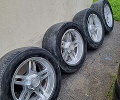 Set of 18" Dished 6x140 Alloys