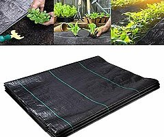 Ground Cover Weed Membrane Heavy Duty Landscape Ground 55 eur Cover Membrane for Gardens (4m x 10m)