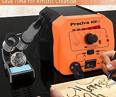 99 eur Wood Burning Pen Tool Set with Fast Heat Up Soldering Woodburner Station, 40W 250-750℃ - Image 6/7