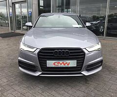 2016 2016 AUDI A6 2.0TDI AUTOMATIC S LINE BLACK EDITION LEATHER INT NCT 1/23  A6