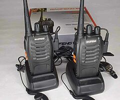 Walkie Talkies Long Range New In box With Accessories