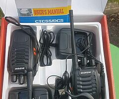 Walkie Talkies Long Range New In box With Accessories - Image 8/10