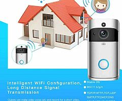 Smart Doorbell Camera Ring With Chime Ding Dong Wireless - Image 4/10
