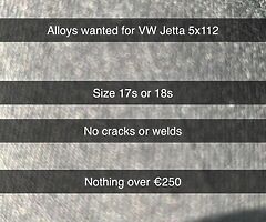 Alloys wanted
