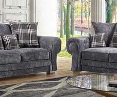 Brand new high quality designer 3+2 suite of furniture