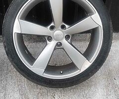 19" TTRS alloy wheels