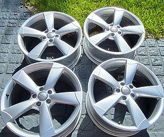 20" Genuine Audi 5x112
