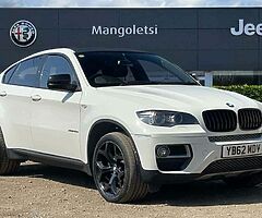 2013 BMW X6 xDrive 40d WHITE 5 SEAT