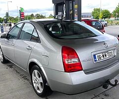 06 nissan primera 1.6 petrol 
low 99k miles
1 owner 
5 speed manual 
Alloys wheels with good tyres - Image 5/7