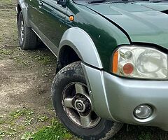 Nissan Navara for breaking