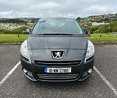 Lovely Peugeot 5008 Diesel 1.6 Hdi, 110Bhp
Nct and tax.
Manual 6+1 speed gearbox. 
MPV 7 Seats.