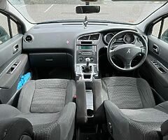 Lovely Peugeot 5008 Diesel 1.6 Hdi, 110Bhp
Nct and tax.
Manual 6+1 speed gearbox. 
MPV 7 Seats. - Image 10/10
