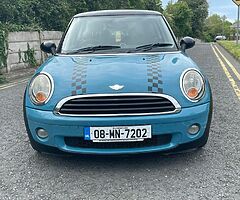 2008 mini one 1.4  petrol cheao tax 270