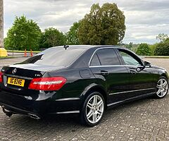 2013 MERCEDES E220 AMG SPORT 
*MOT 12/22*  —